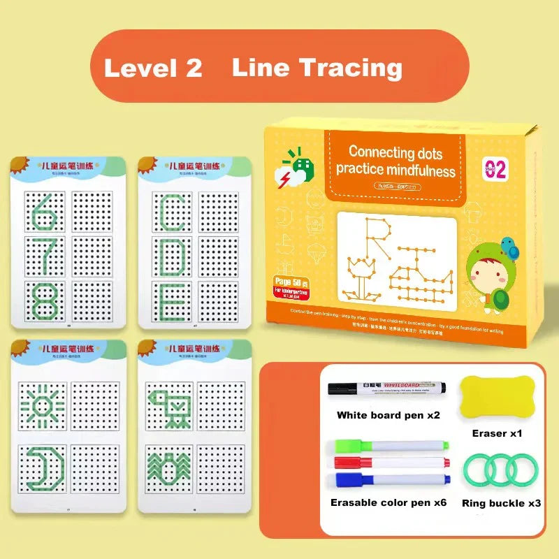 MagicLines - Magical Tracing Workbook Set