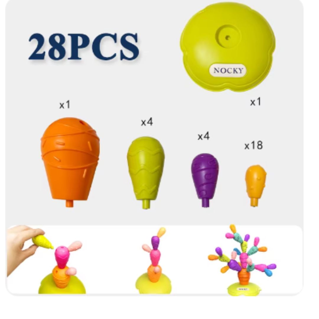 Montessori Magnet Cactus Toy