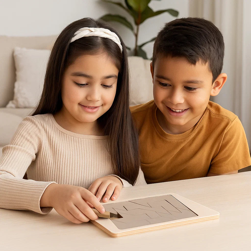 Wooden Tangram Puzzle Game