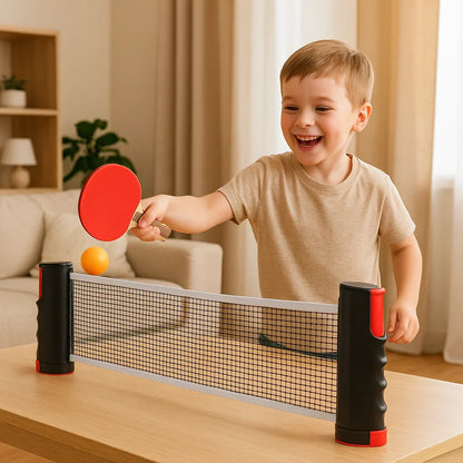 Adjustable table tennis set - suitable for every table!