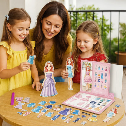 Magnetic Fashion Play Set for Children