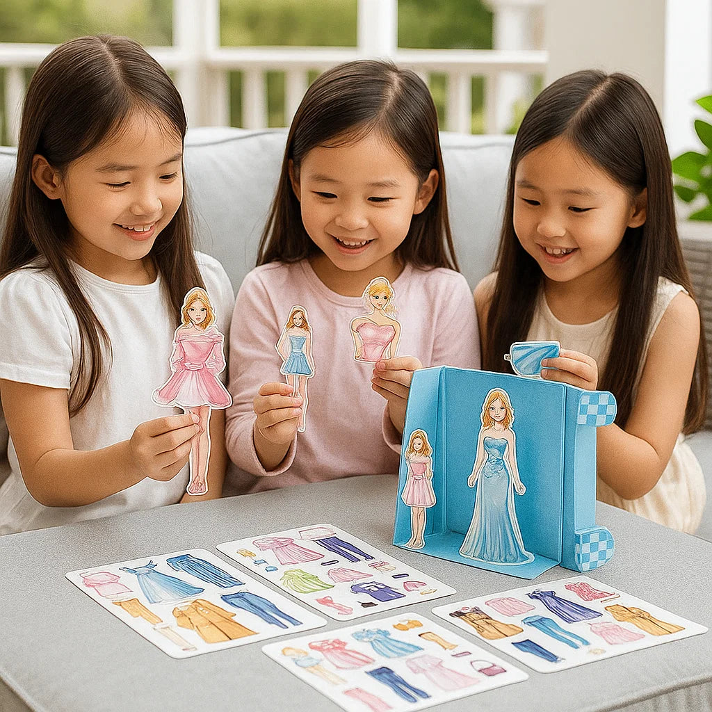 Magnetic Fashion Play Set for Children