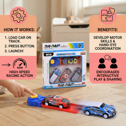 Car Catapult Racing Set