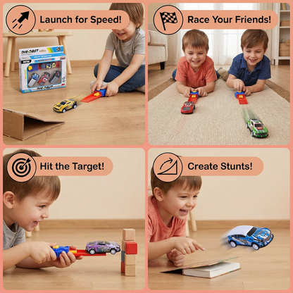 Car Catapult Racing Set