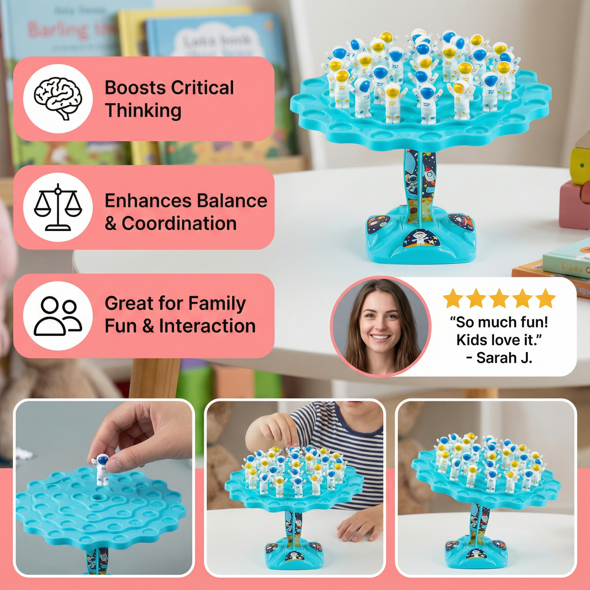 Astronauts Balancing Game