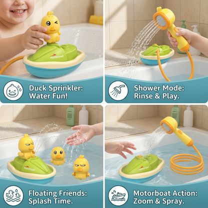 Sprinkling Bath Ducks