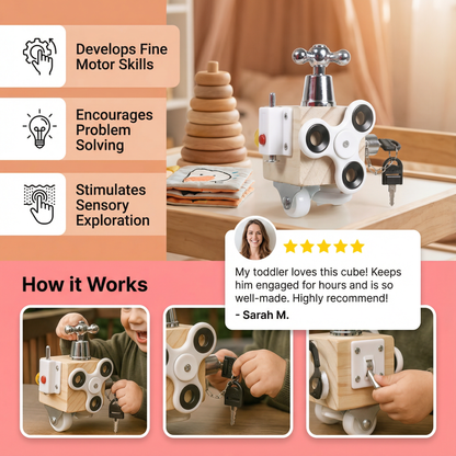 Montessori Play & Learn Cube