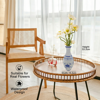 Elegant 3D Puzzle Vase – Suitable for Real Flowers