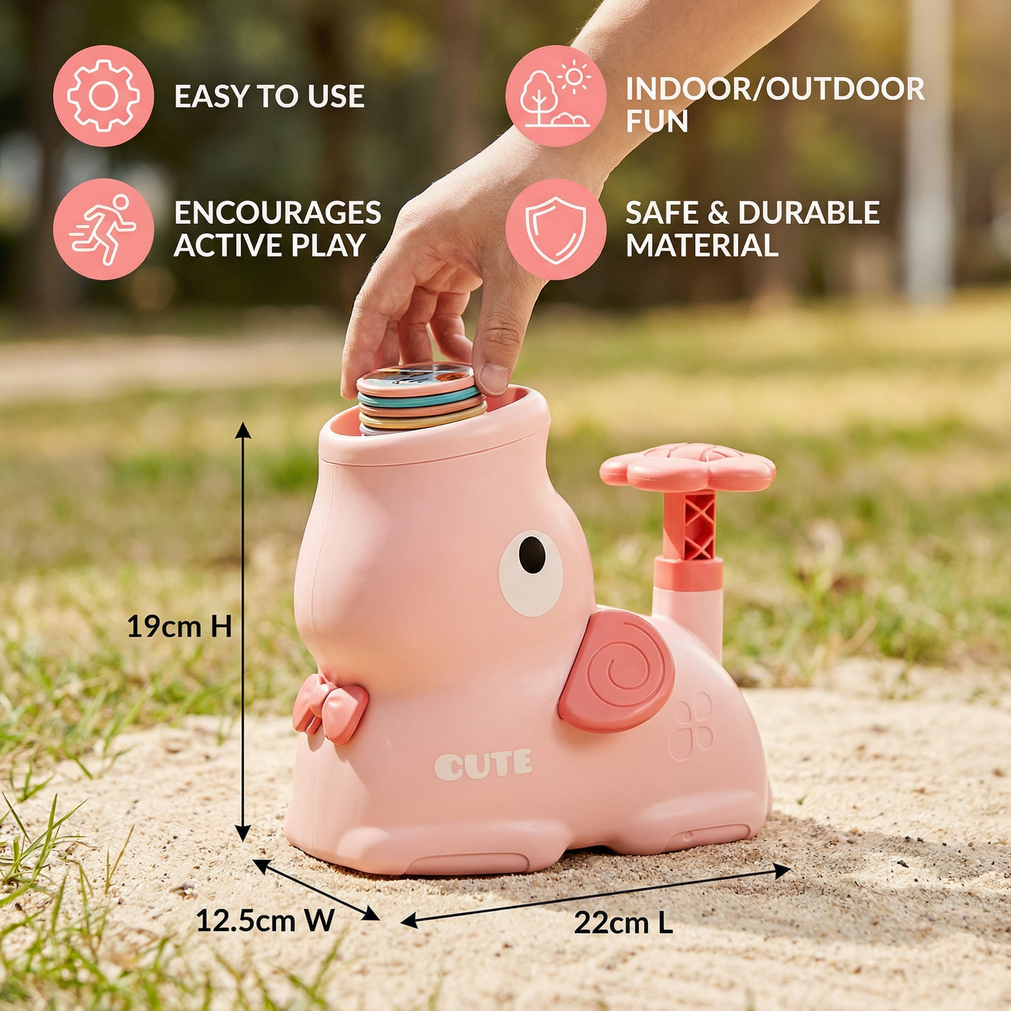 SkySpinner - Flying Disc Launcher