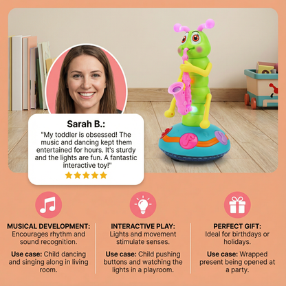 Dancing Saxophone Caterpillar