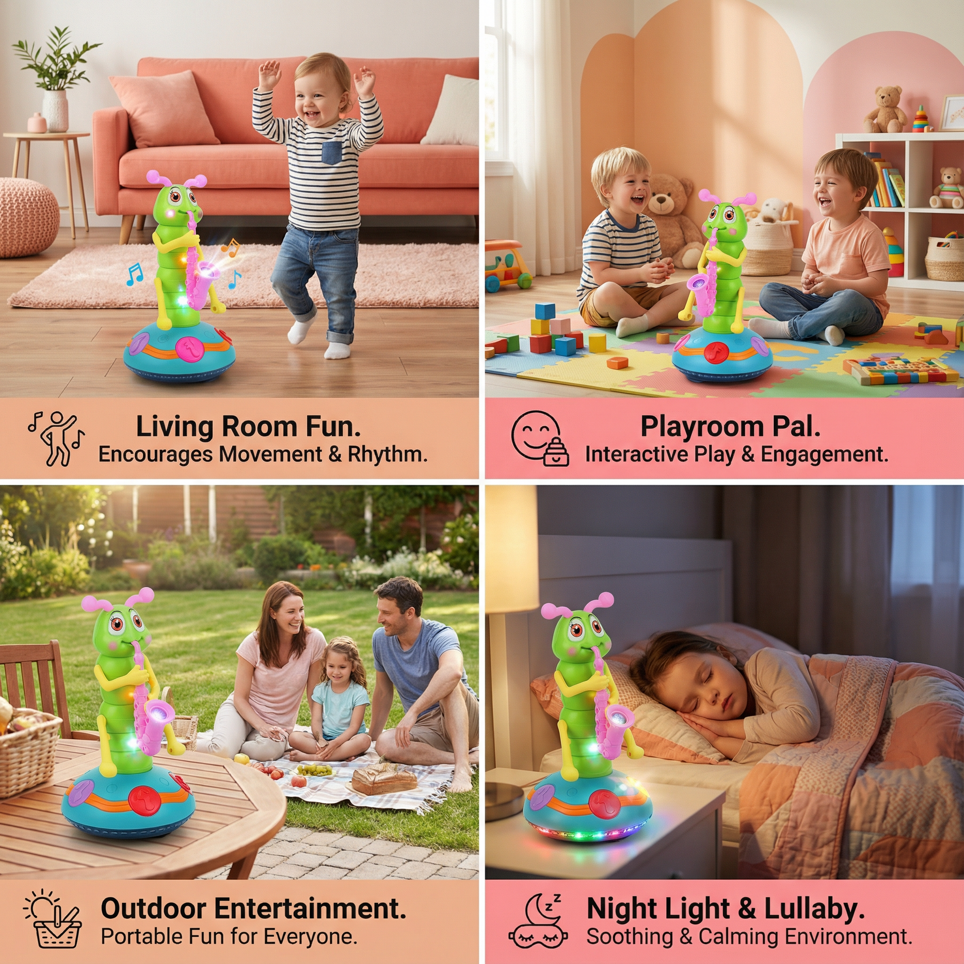 Dancing Saxophone Caterpillar