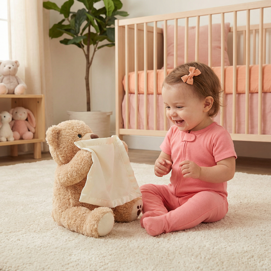 Peek-A-Boo-Teddy - Interactive Plush Toy