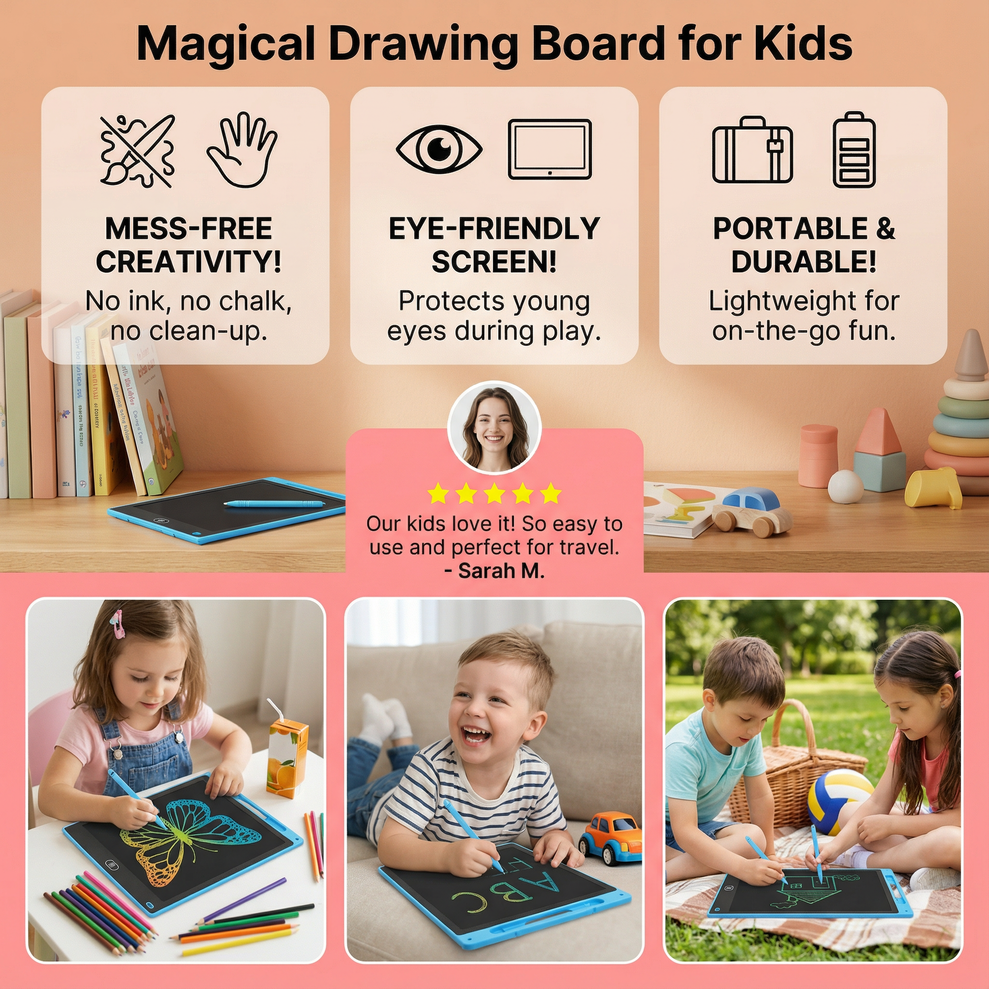 Magical Drawing Board for Kids