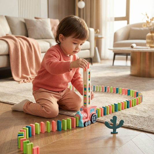 Domino Train Toy for Kids