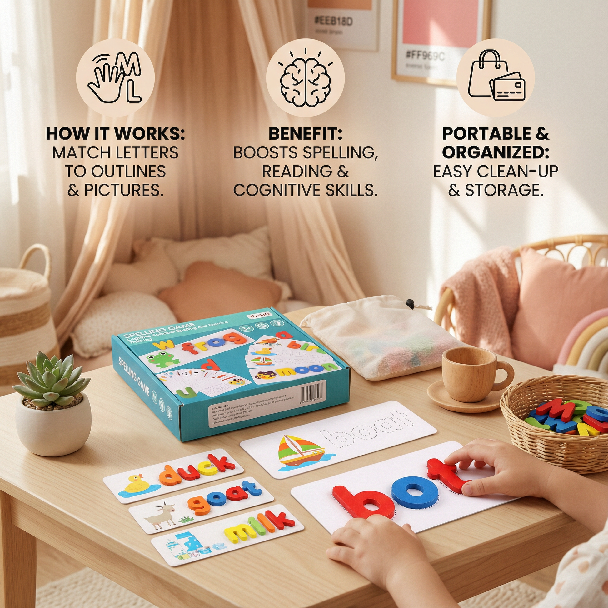 Montessori Spelling Game