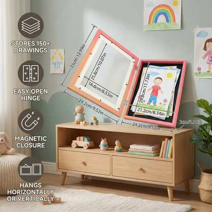 Kids Picture Frame for 150 Drawings