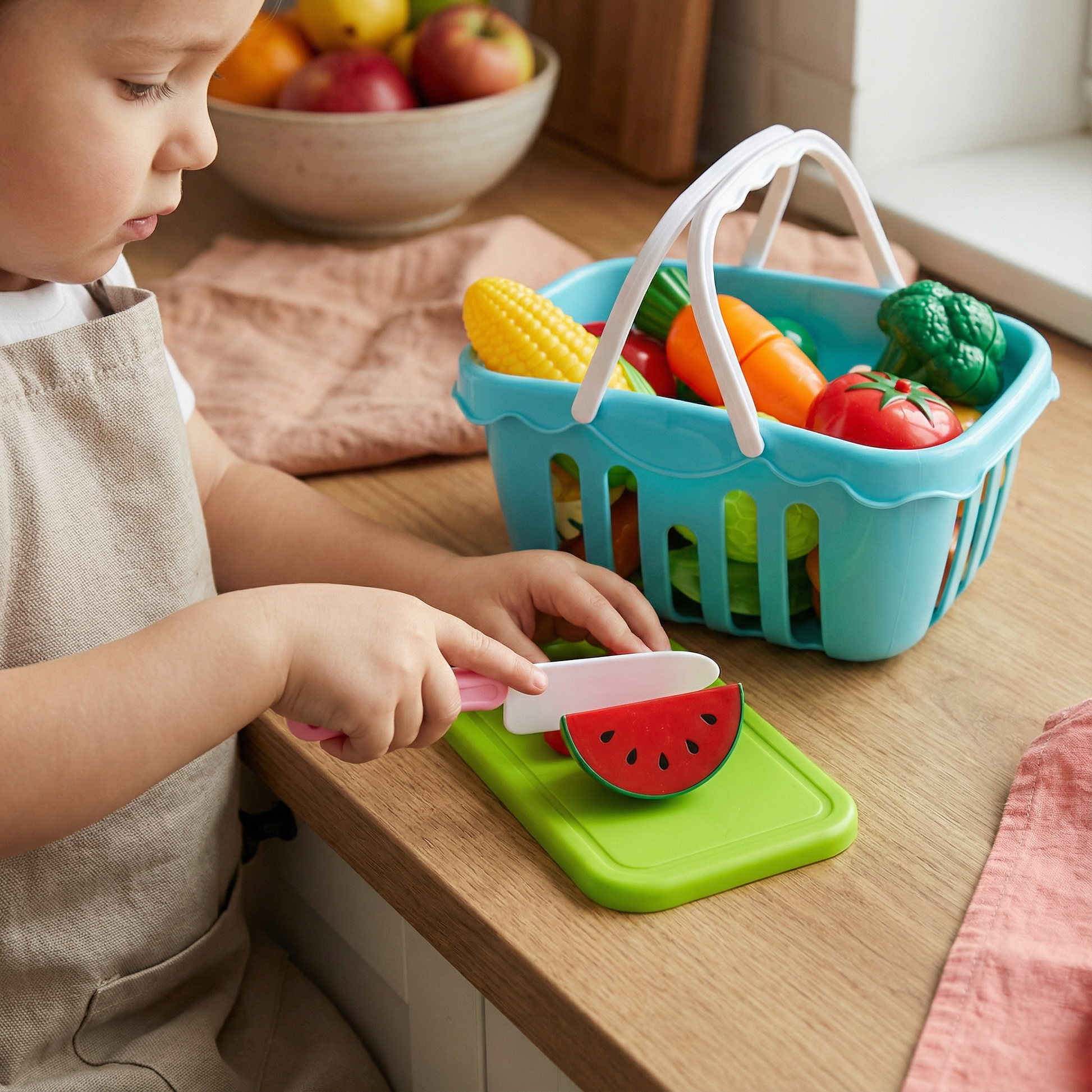 Fruit & Vegetable Cutting Play Set