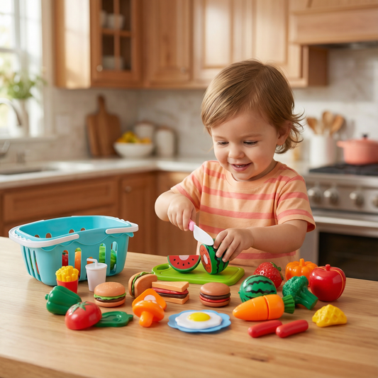 Fruit & Vegetable Cutting Play Set