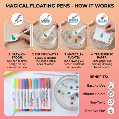 Magical Floating Pens