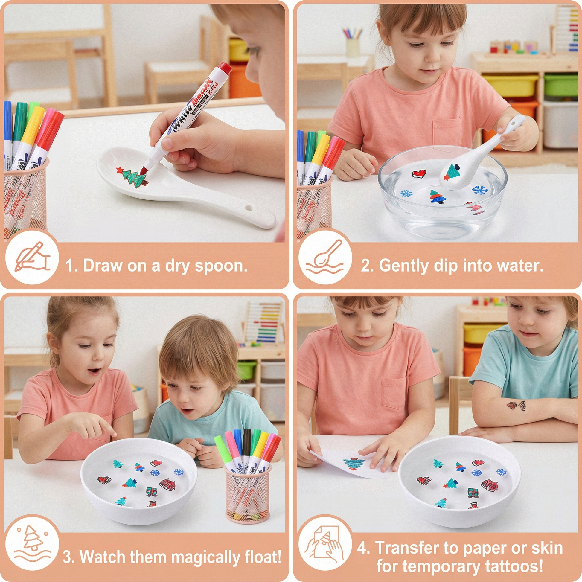 Magical Floating Pens