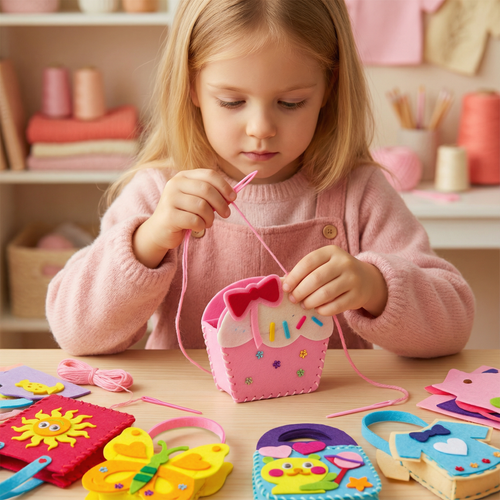 DIY Felt Bag Sewing Kit