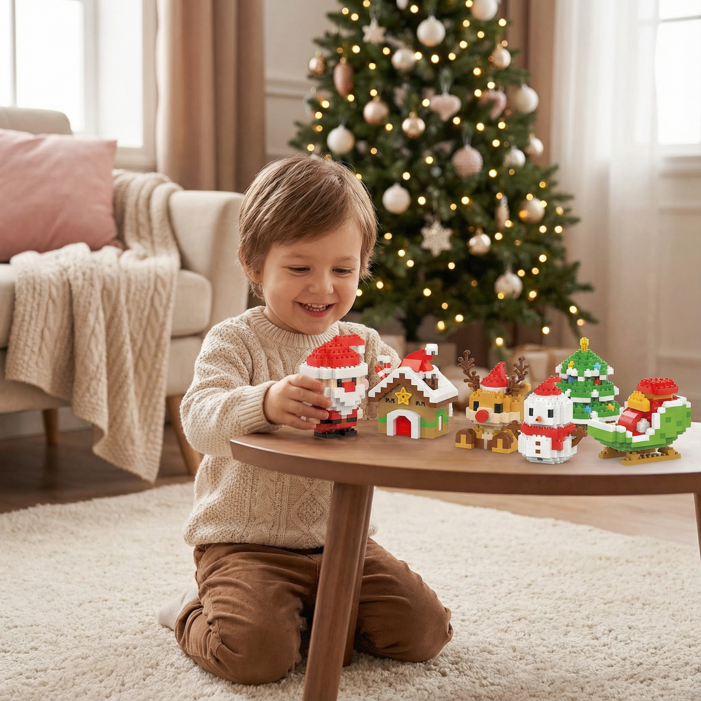 Creative Building Block Christmas Figures – Fun for the Whole Family