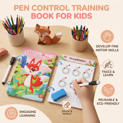 Pen Control Training Book for Kids
