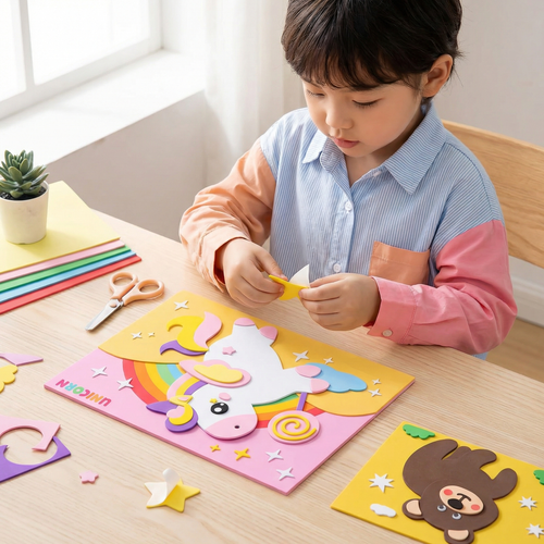 Creative Sticker Craft Set for Kids