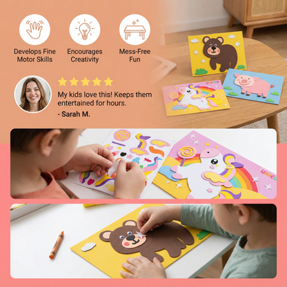 Creative Sticker Craft Set for Kids