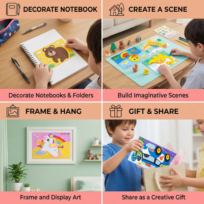 Creative Sticker Craft Set for Kids