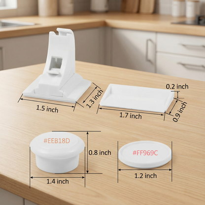 Magnetic Child Safety Cabinet and Door Set
