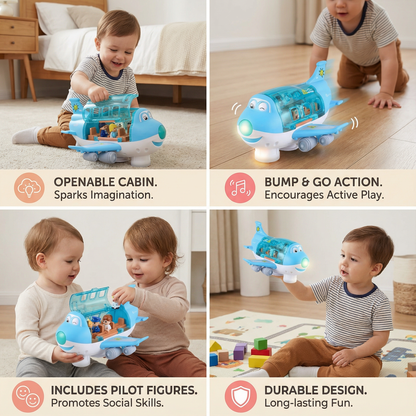 Funny & Dancing Airplane Toy