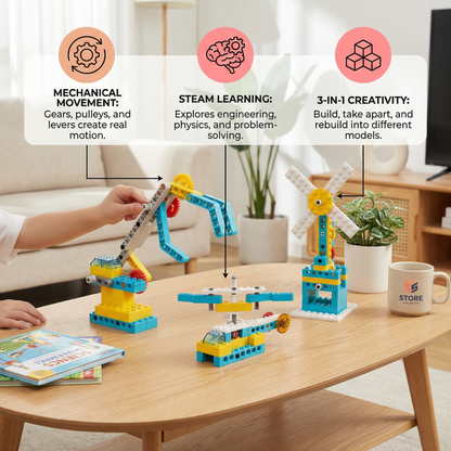 3in1 Science and Technology Building Block Set