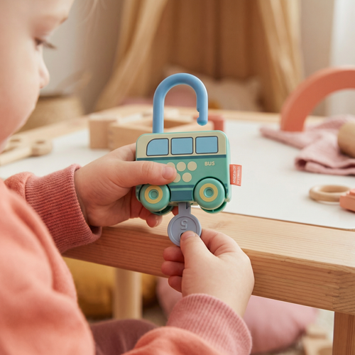 Montessori Key and Lock – Patterns & Colors Toy