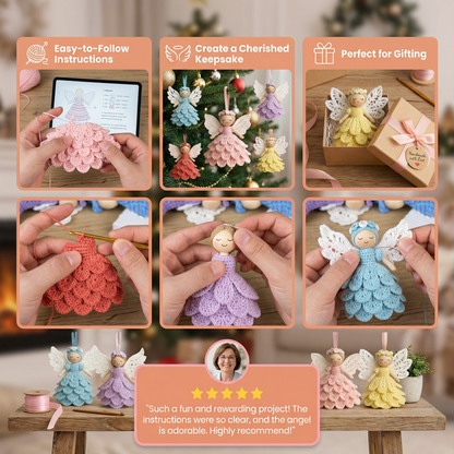 DIY Crocheted Angel Kit