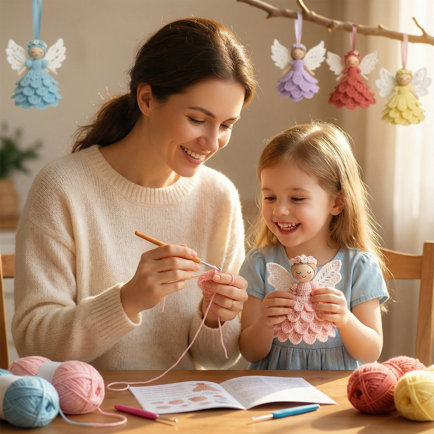 DIY Crocheted Angel Kit