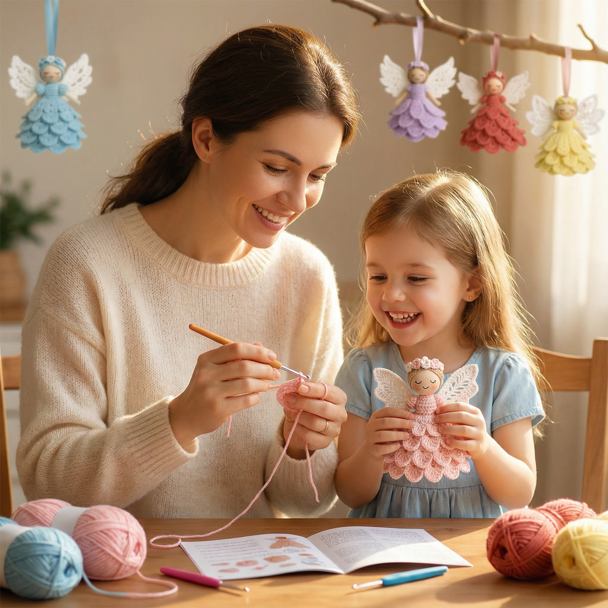 DIY Crocheted Angel Kit