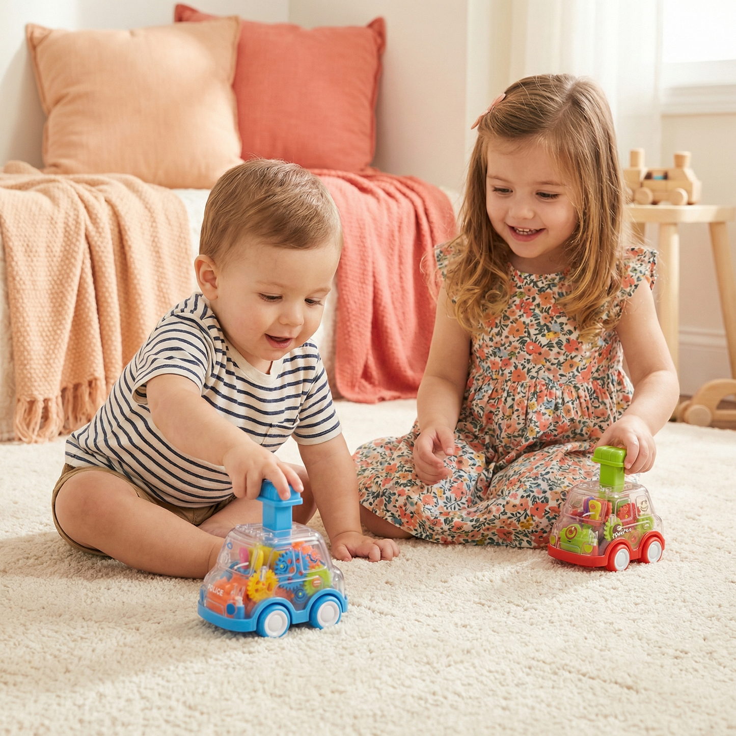 Press & Go – Gear Wheel Cars