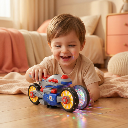 Light-Up Musical Dancing Motorbike