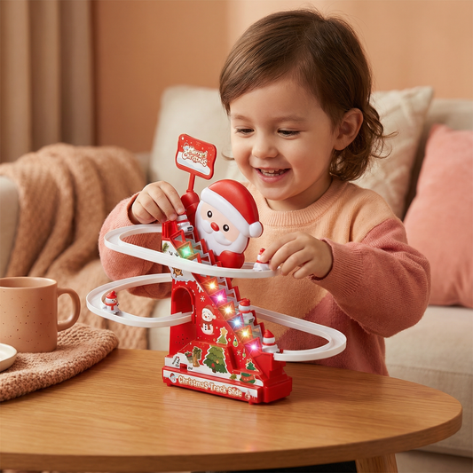 Santa Claus Roller Coaster Fun