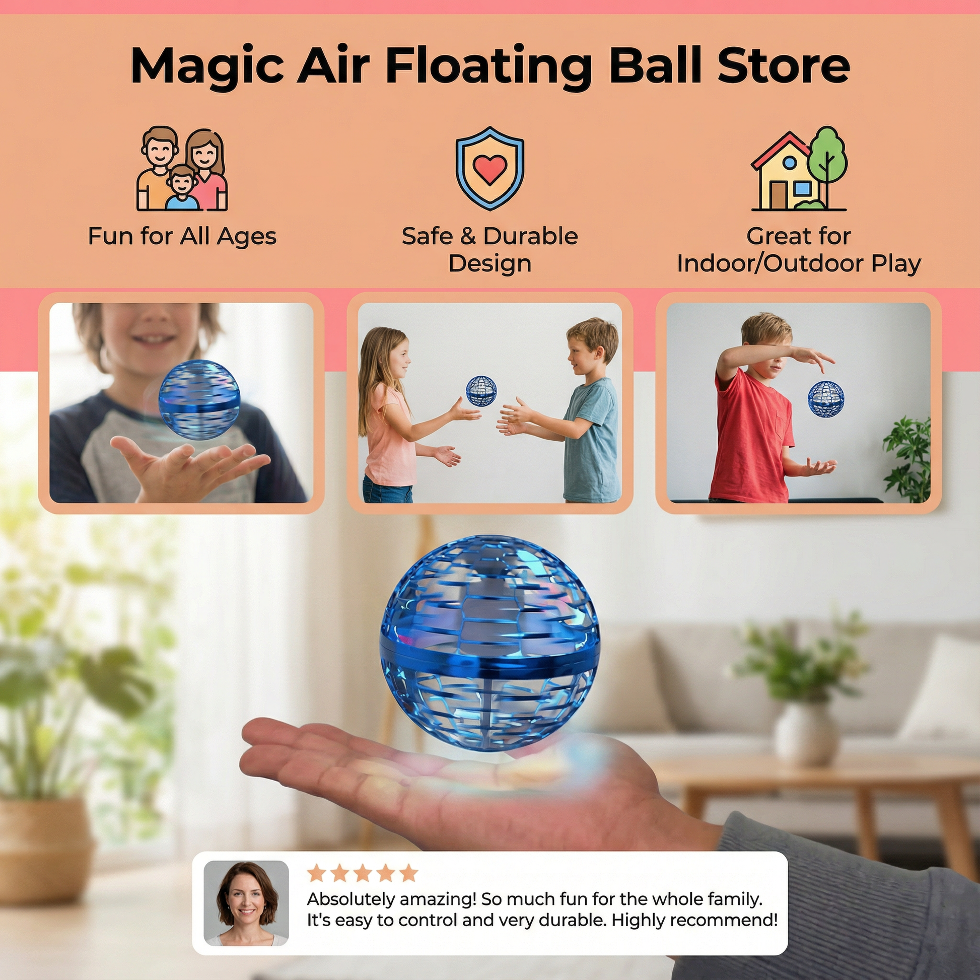 Magic Air Floating Ball