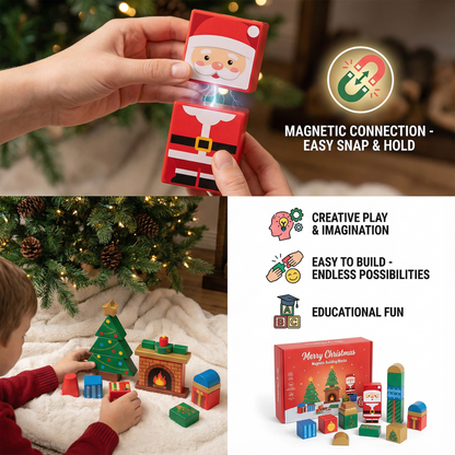 Christmas Magnetic Building Blocks