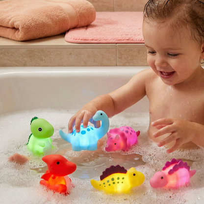 Light Up Dinosaurier Bath Toy