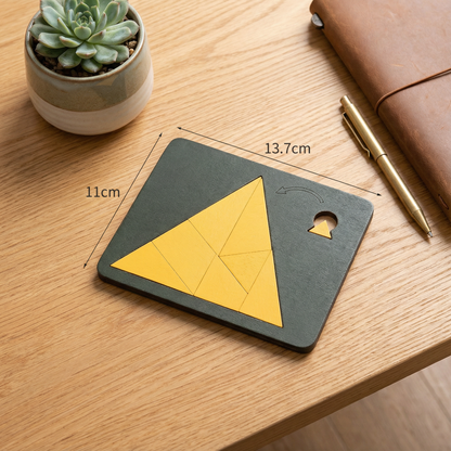 Wooden Tangram Puzzle Game