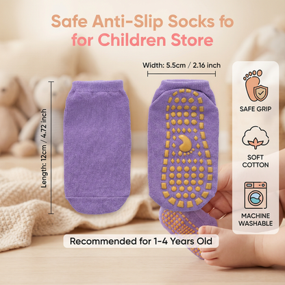 Safe Anti-Slip Socks For Children