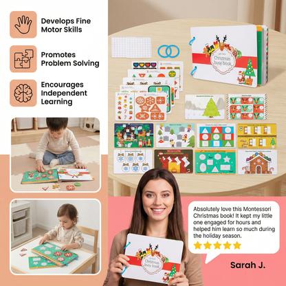 Educational Montessori Christmas Story Book
