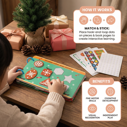 Educational Montessori Christmas Story Book