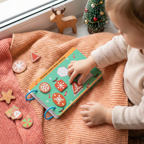 Educational Montessori Christmas Story Book