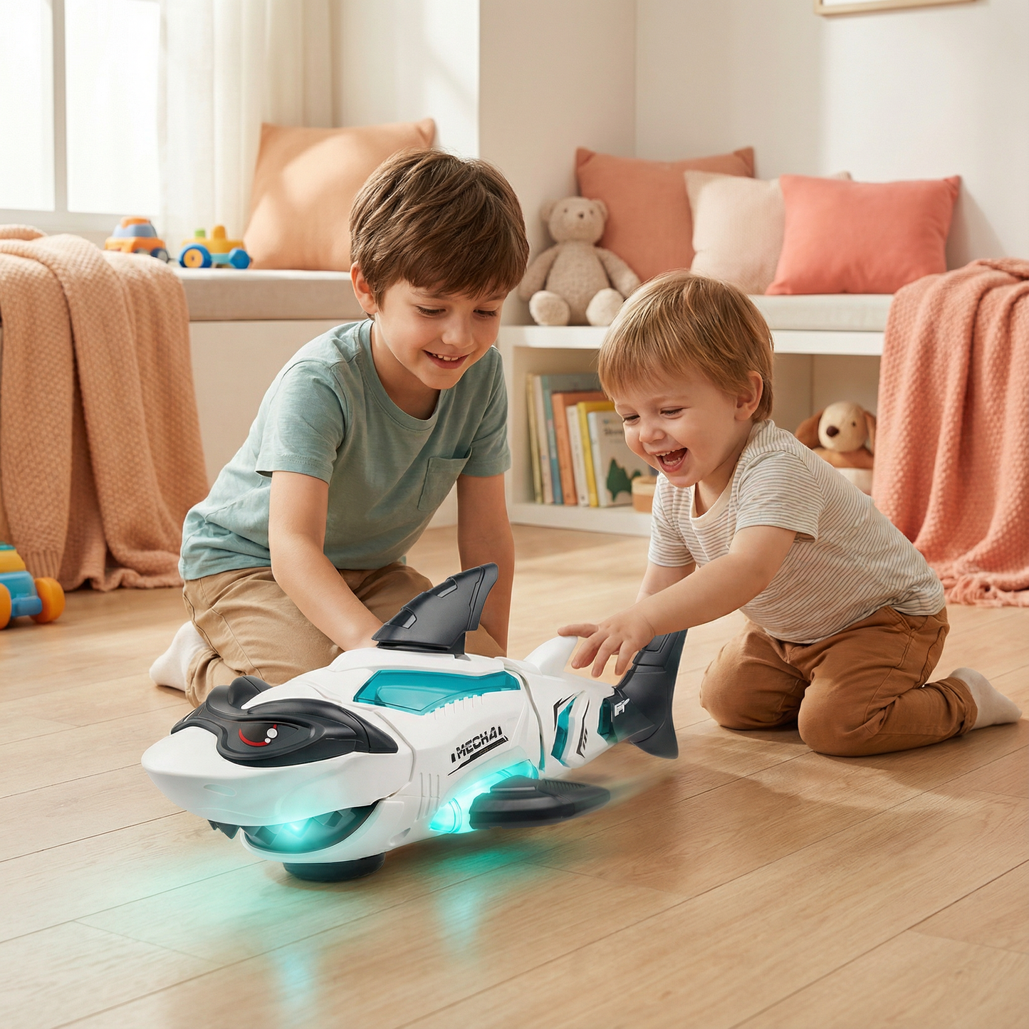 Luminous Music Shark Kids Toy