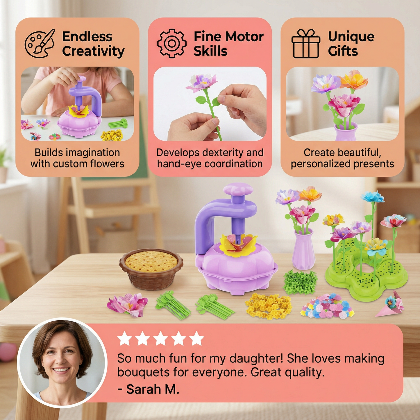 DIY Flower Craft Kit